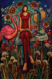 Shazly Khan, This Is What Blessed Feels Like, 48 x 72 Inch, Acrylic on Canvas, Figurative Paintings, AC-SZK-083